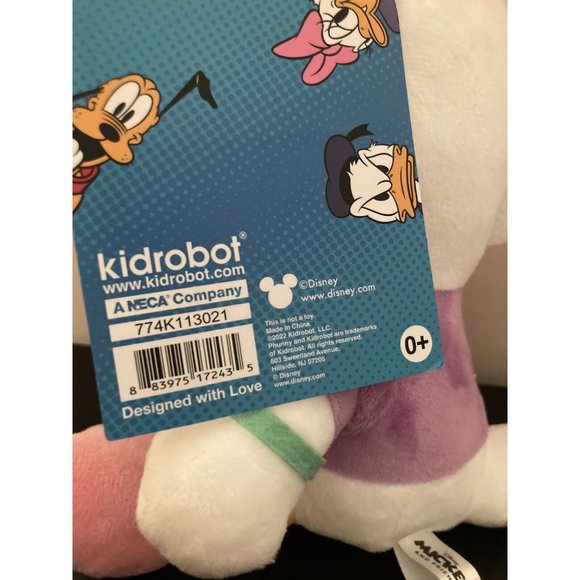 Disney Daisy Duck Phunny Plush 7.5” By Kidrobot Plush Stuffed Animal Toy - Picture 4 of 5
